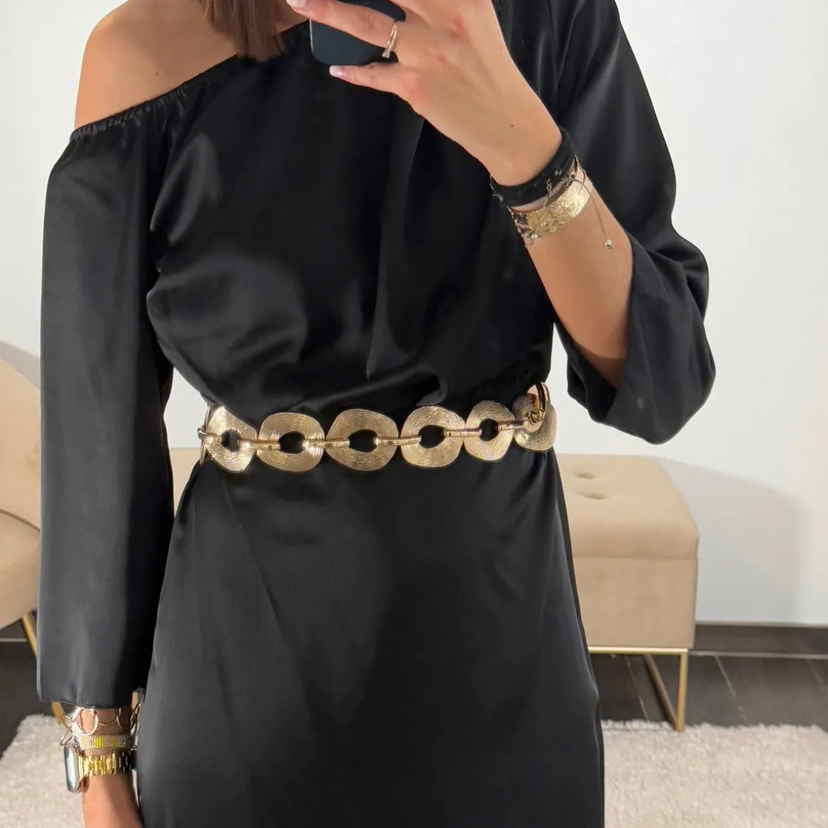 CEINTURE GOLD CHAINE CLEA