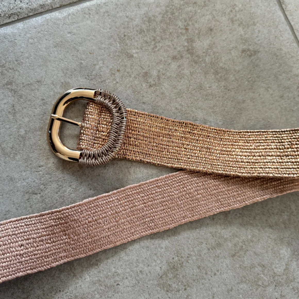 CEINTURE ROSE GOLD LIZYE