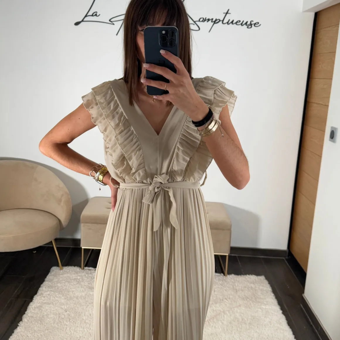 COMBINAISON BEIGE THEA