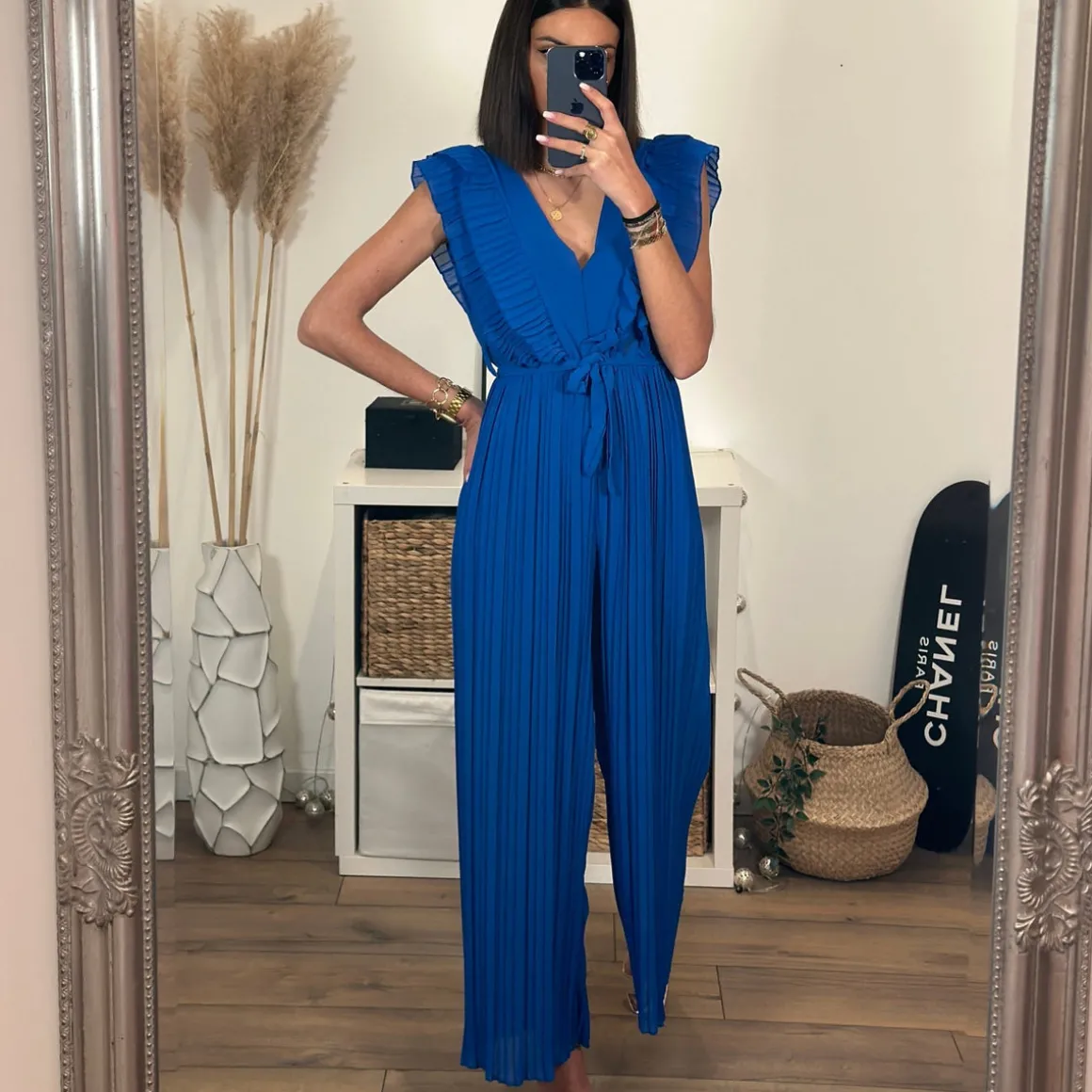 COMBINAISON BLEU ROI THEA