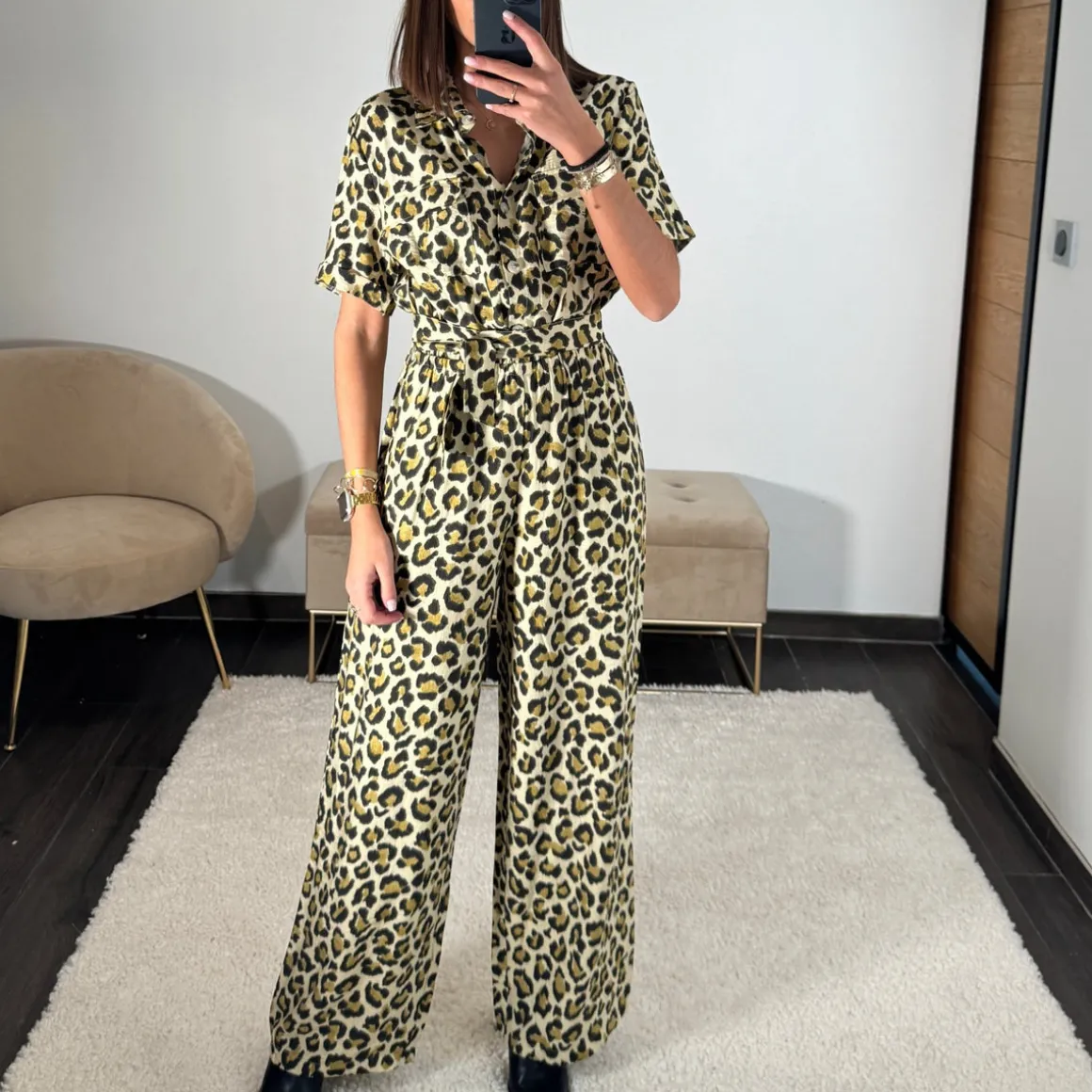 COMBINAISON LEOPARD JENNY