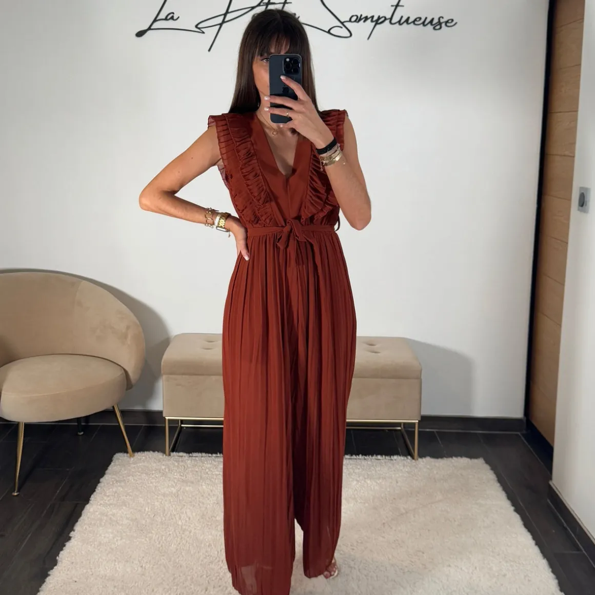 COMBINAISON TERRACOTTA THEA