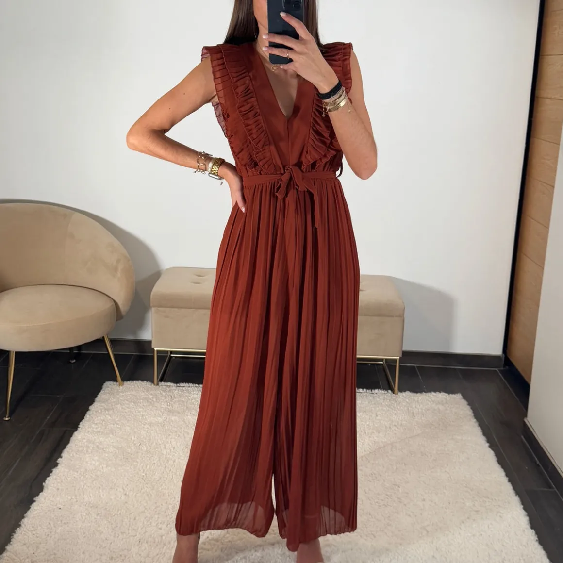 COMBINAISON TERRACOTTA THEA