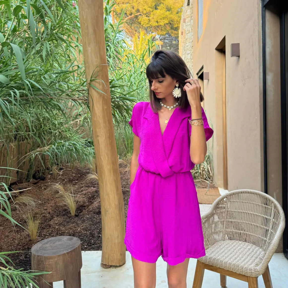 COMBISHORT FUCHSIA CHARLENE