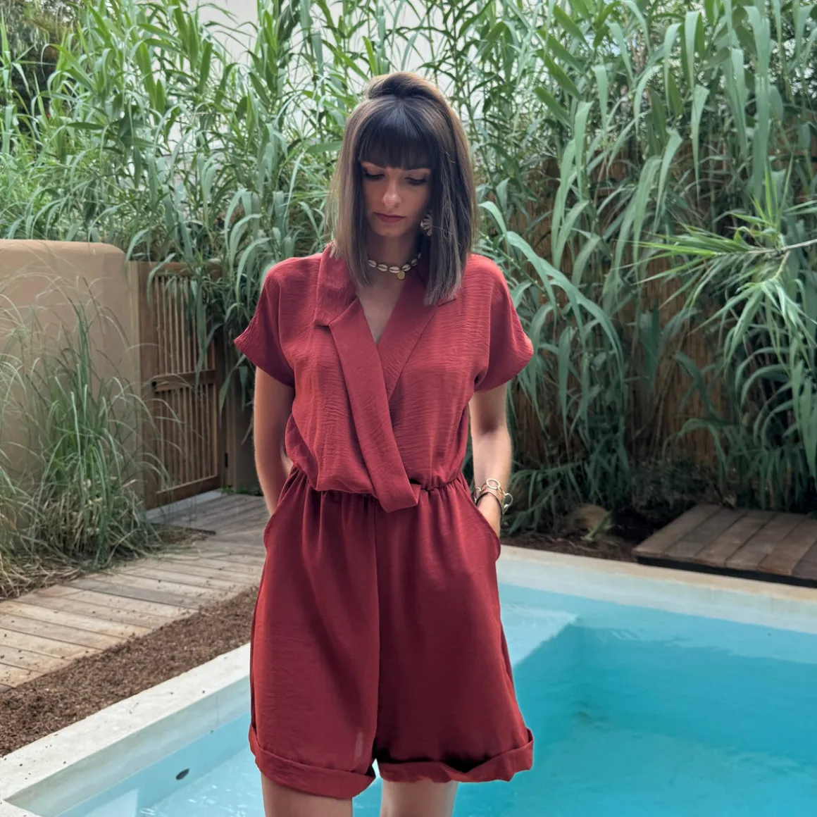 COMBISHORT TERRACOTTA CHARLENE