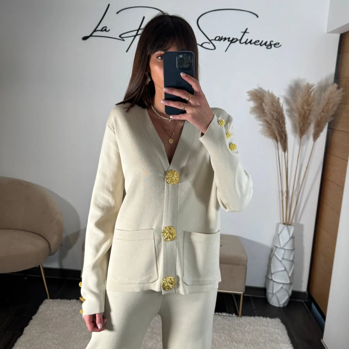 ENSEMBLE BEIGE CECILE