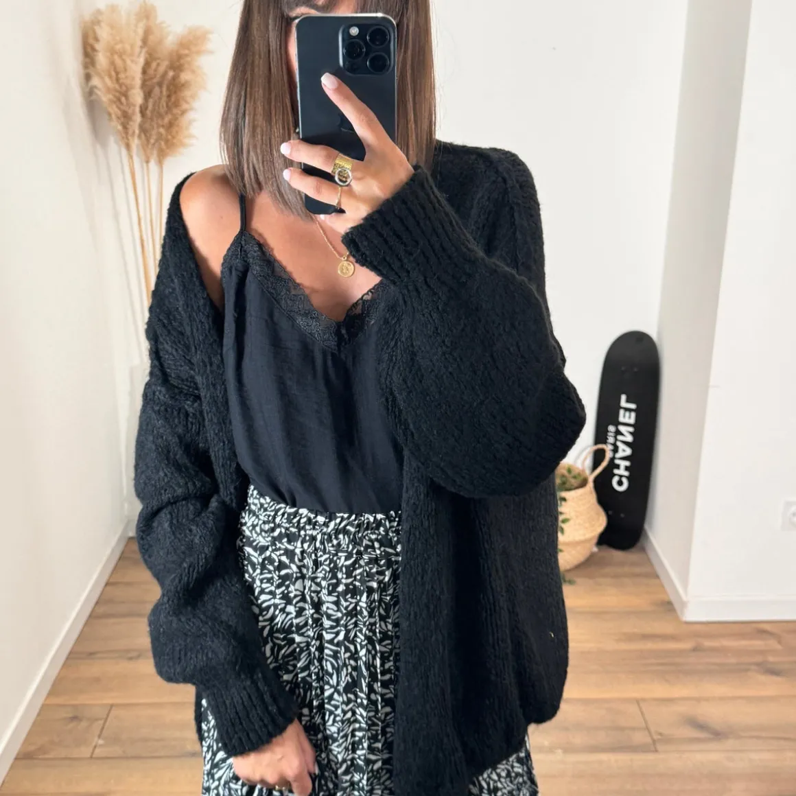 GILET NOIR EZIO