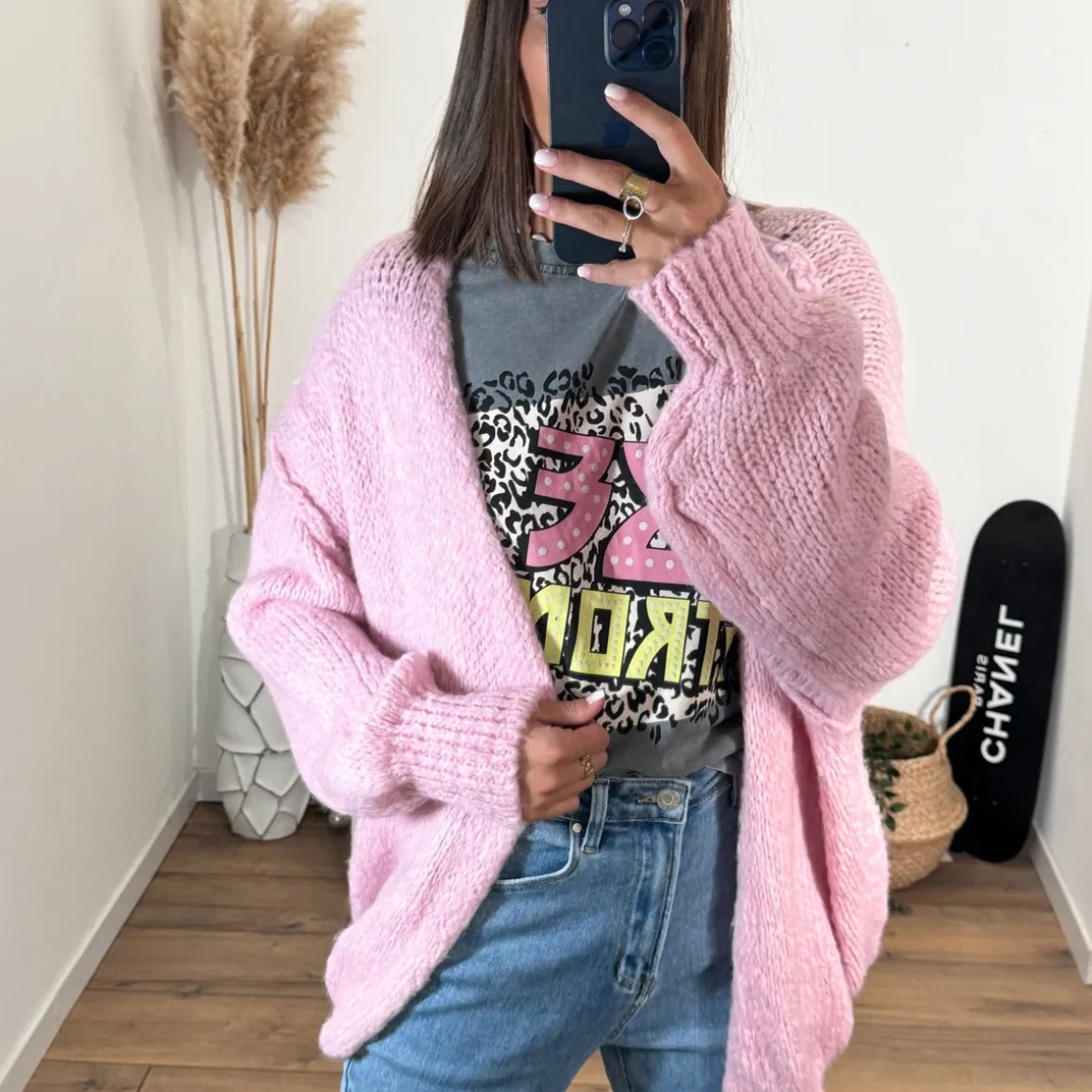 GILET ROSE EZIO
