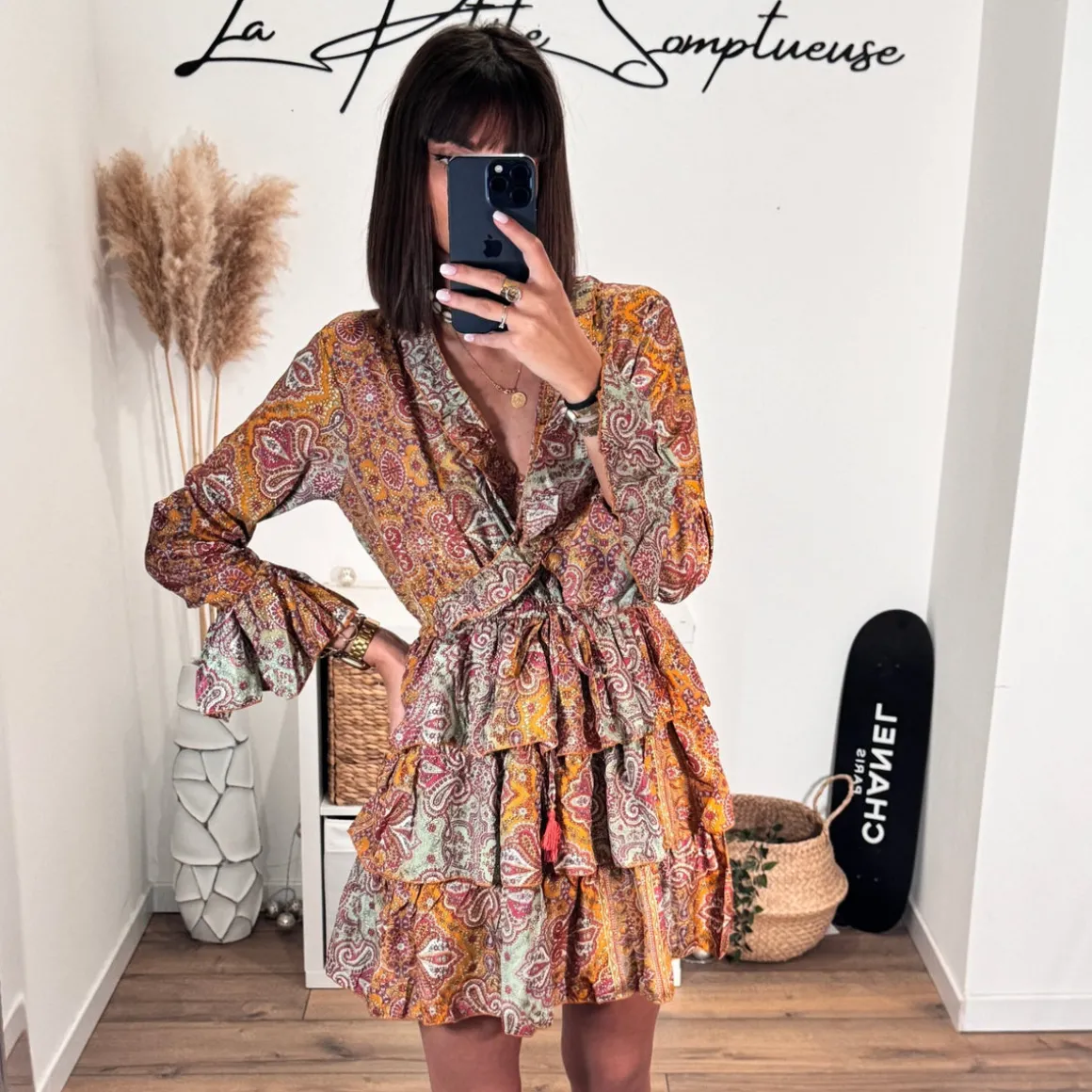 ROBE COURTE IMPRIME DAYNA