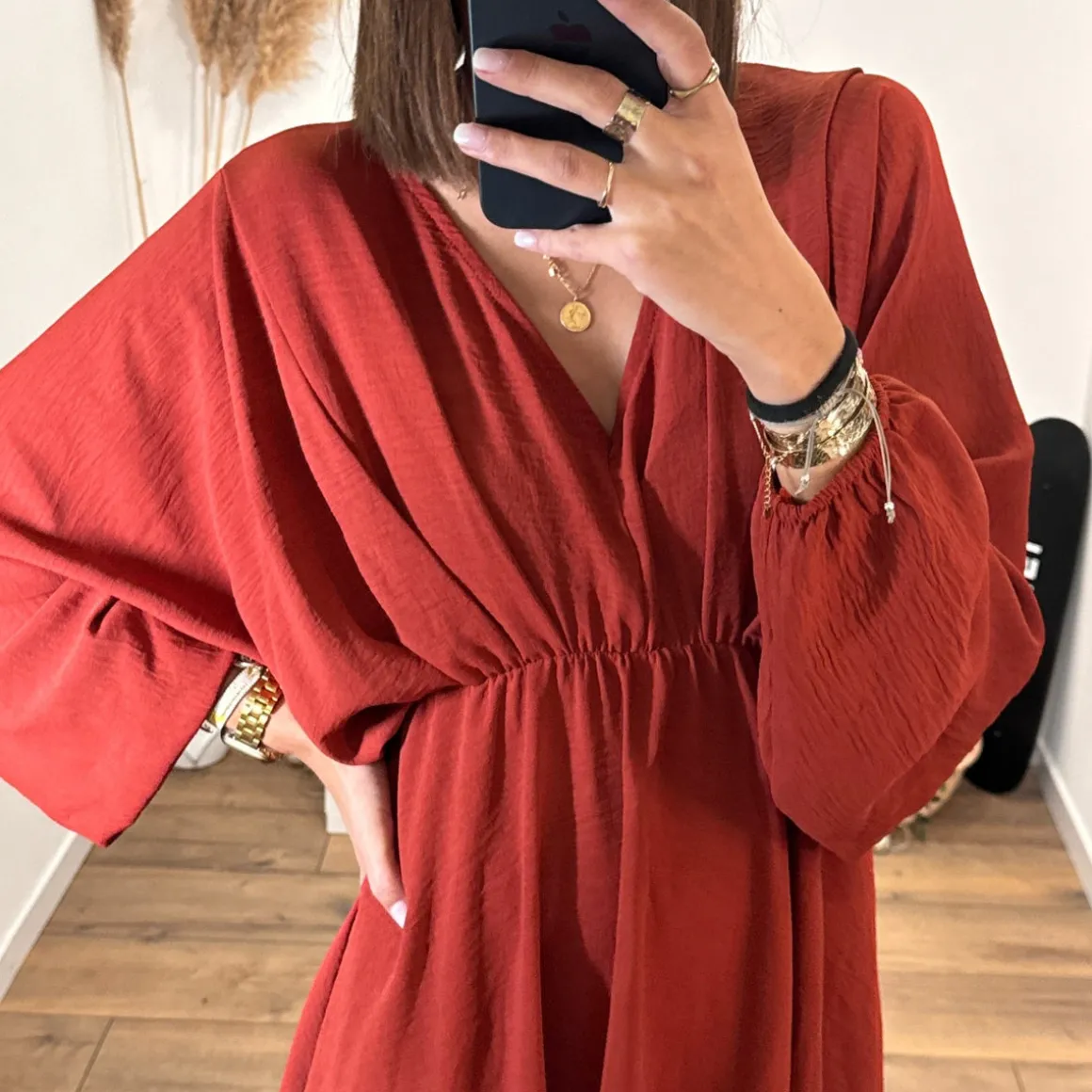 robe_courte_terracotta_do_2.webp ROBE COURTE TERRACOTTA DOMITILLE