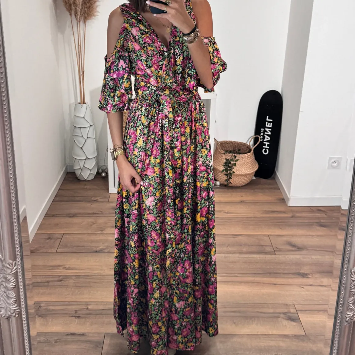 ROBE FLEURIE LEONY
