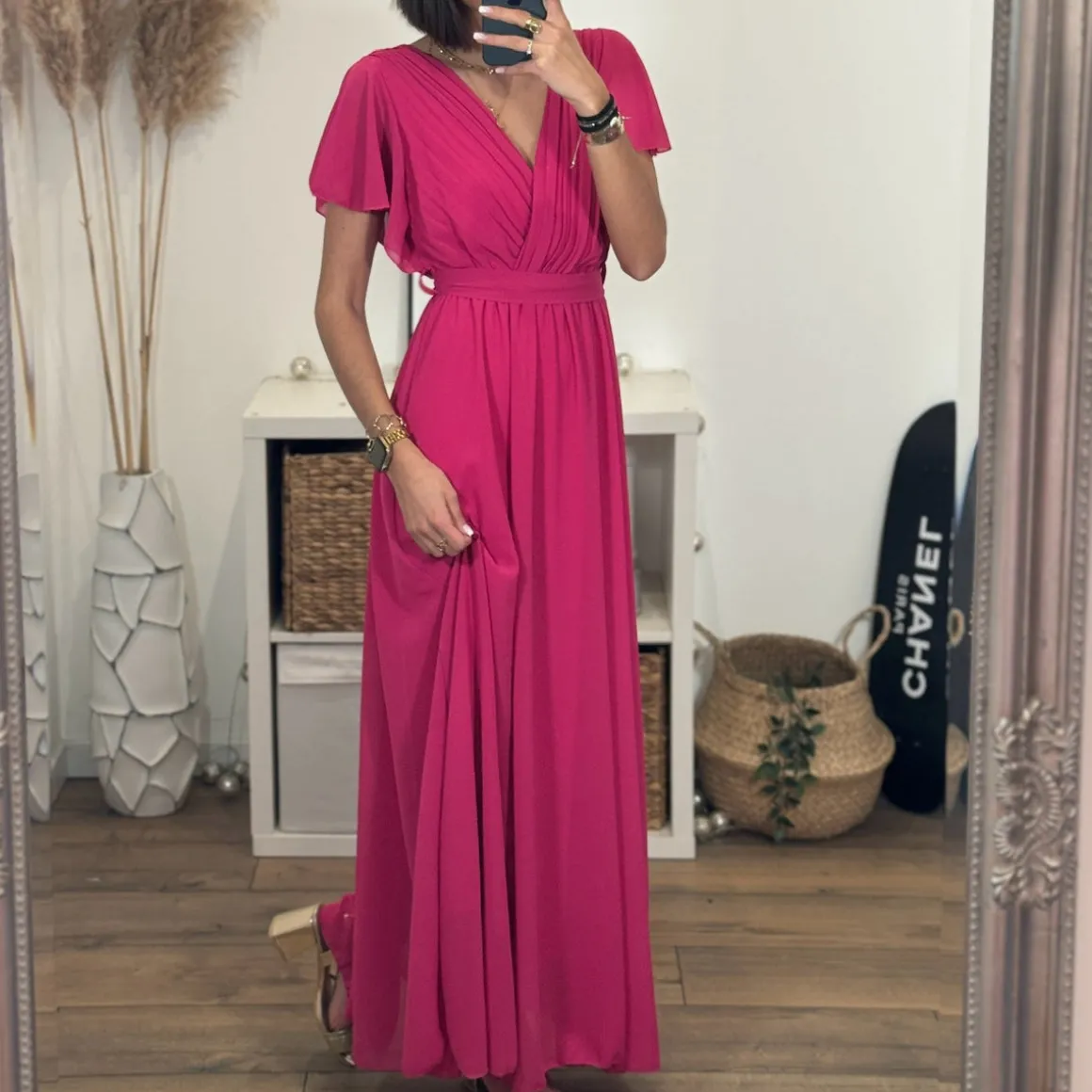 ROBE FUCHSIA ROMY
