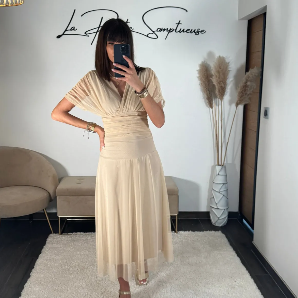 ROBE GARANCE BEIGE