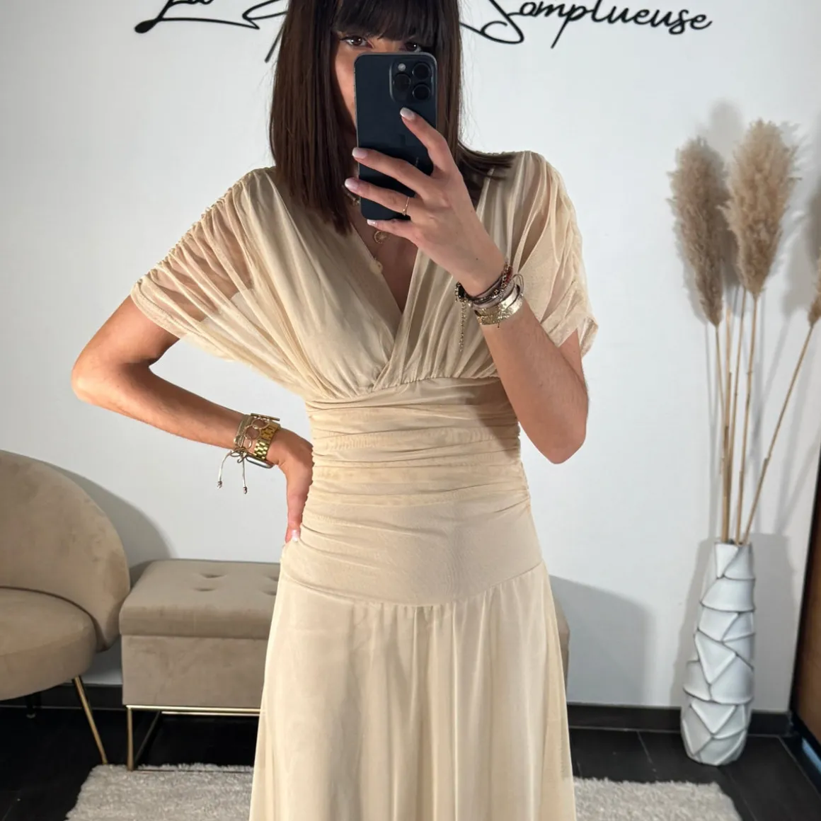 ROBE GARANCE BEIGE