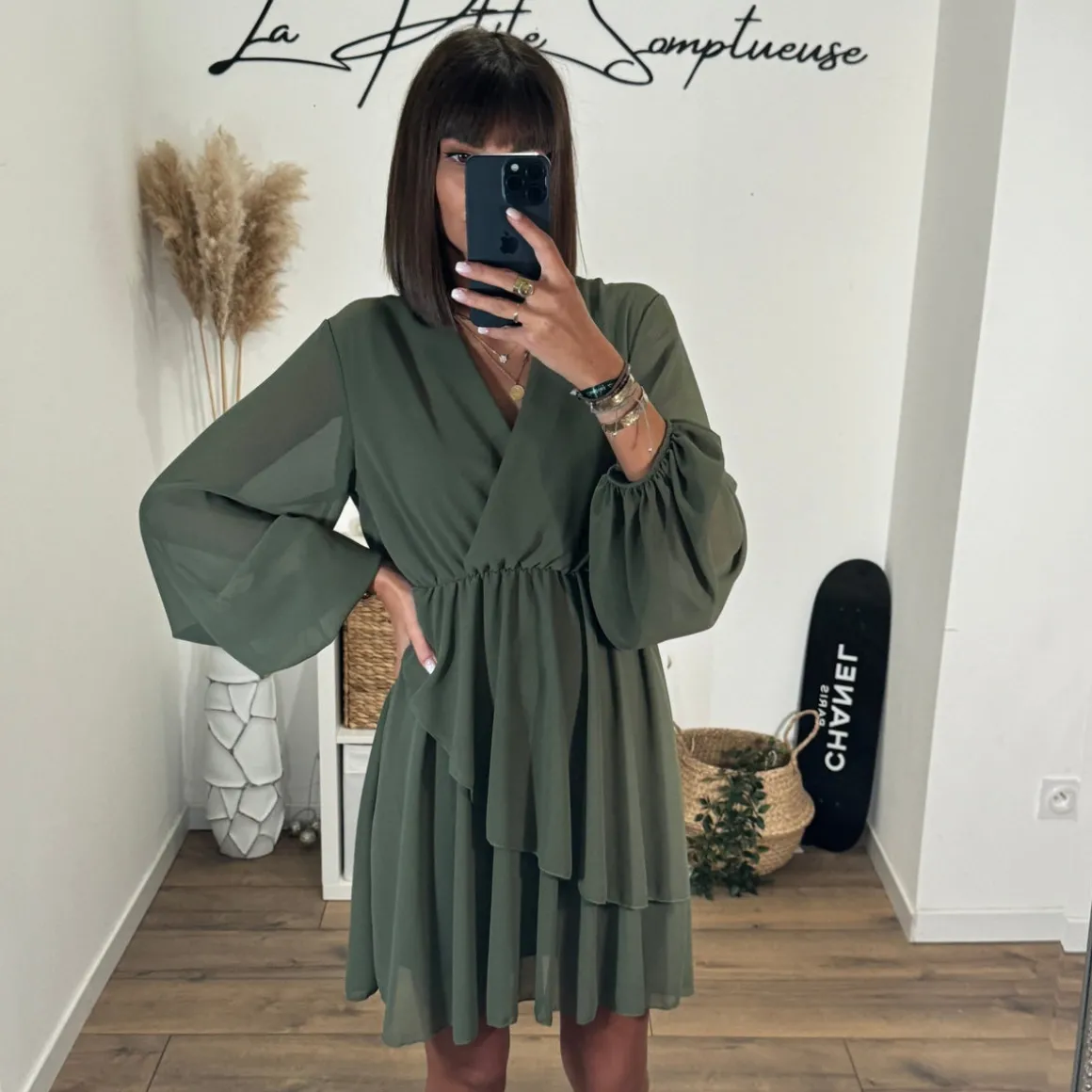 ROBE KAKI ARIANA