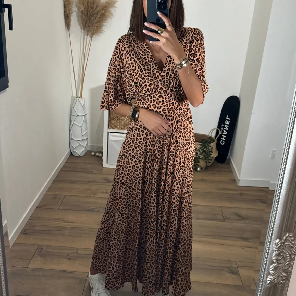 ROBE LEOPARD ARIEL