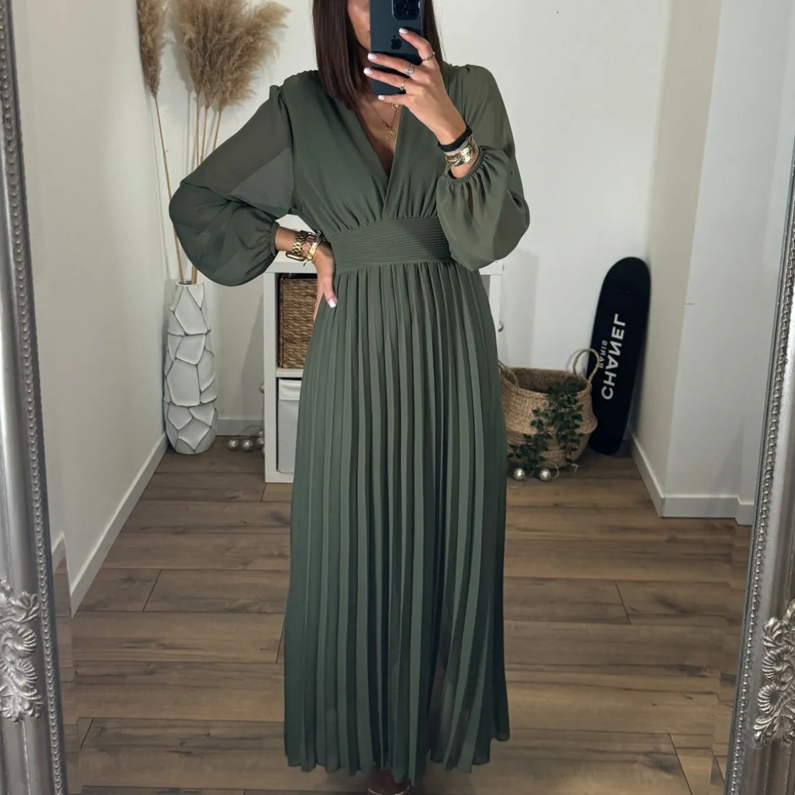 ROBE LONGUE KAKI KARENA