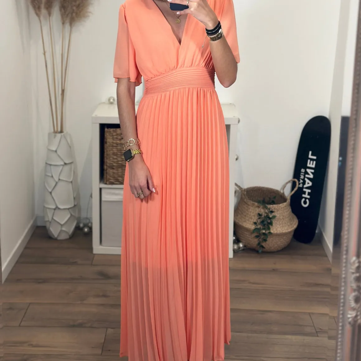 ROBE LONGUE PECHE KARENE