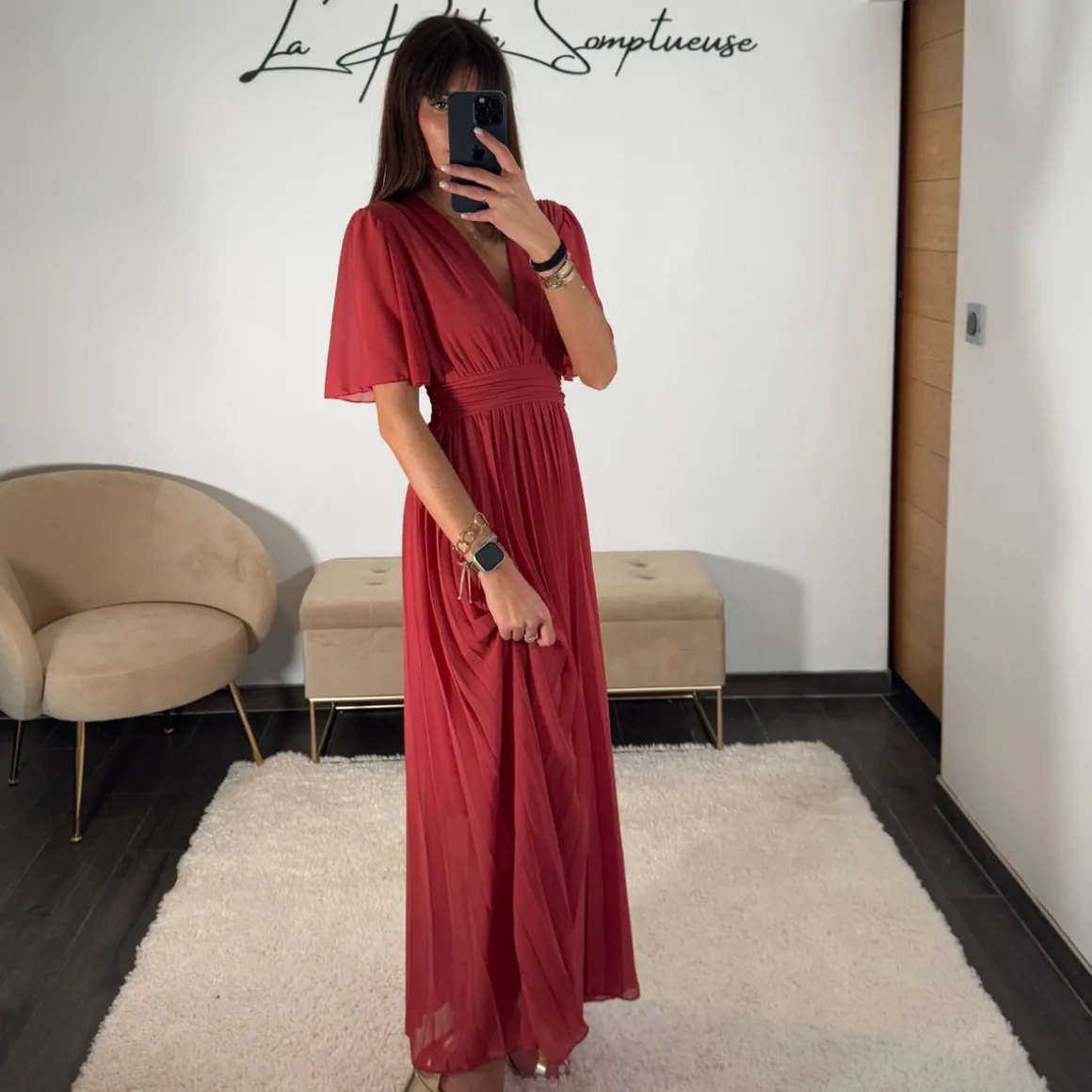 robe_longue_terracottavie_3.webp ROBE LONGUE TERRACOTTA/VIEUX ROSE KARENE