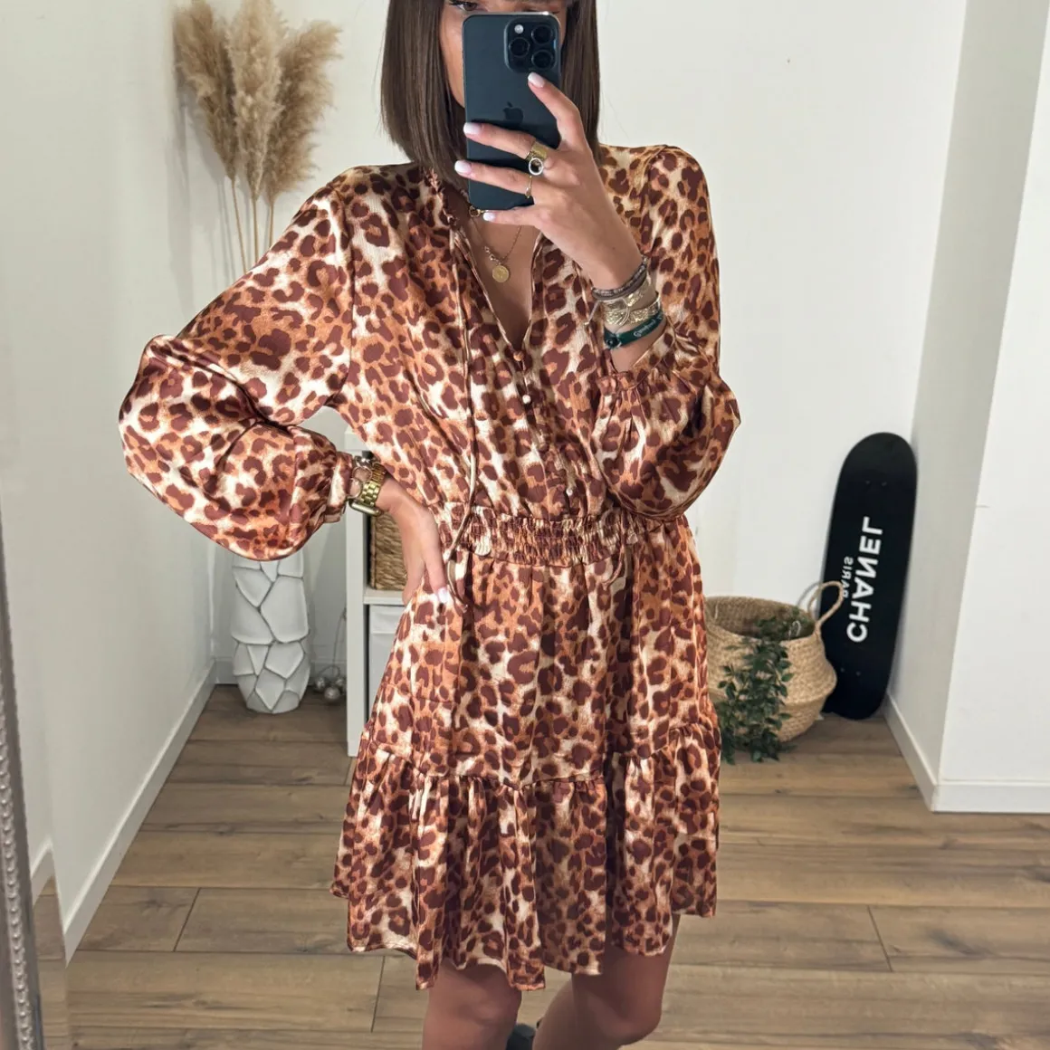 ROBE LÉOPARD CHLOE