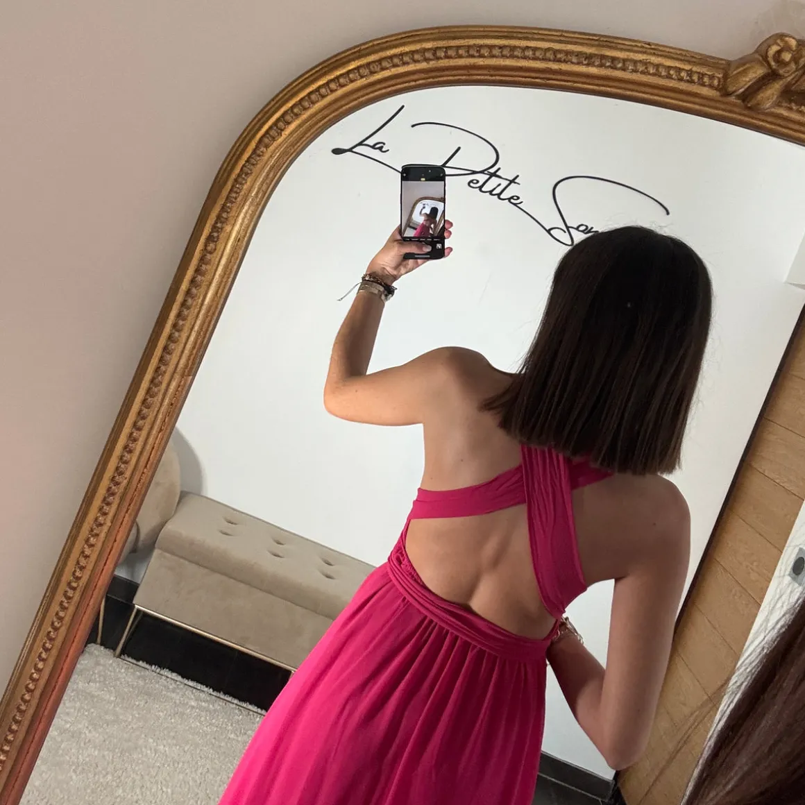 ROBE MULTIPOSITION FUCHSIA OLYMPE