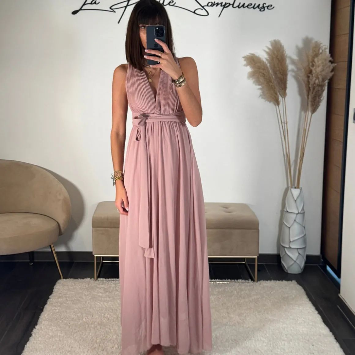ROBE MULTIPOSITION ROSE OLYMPE