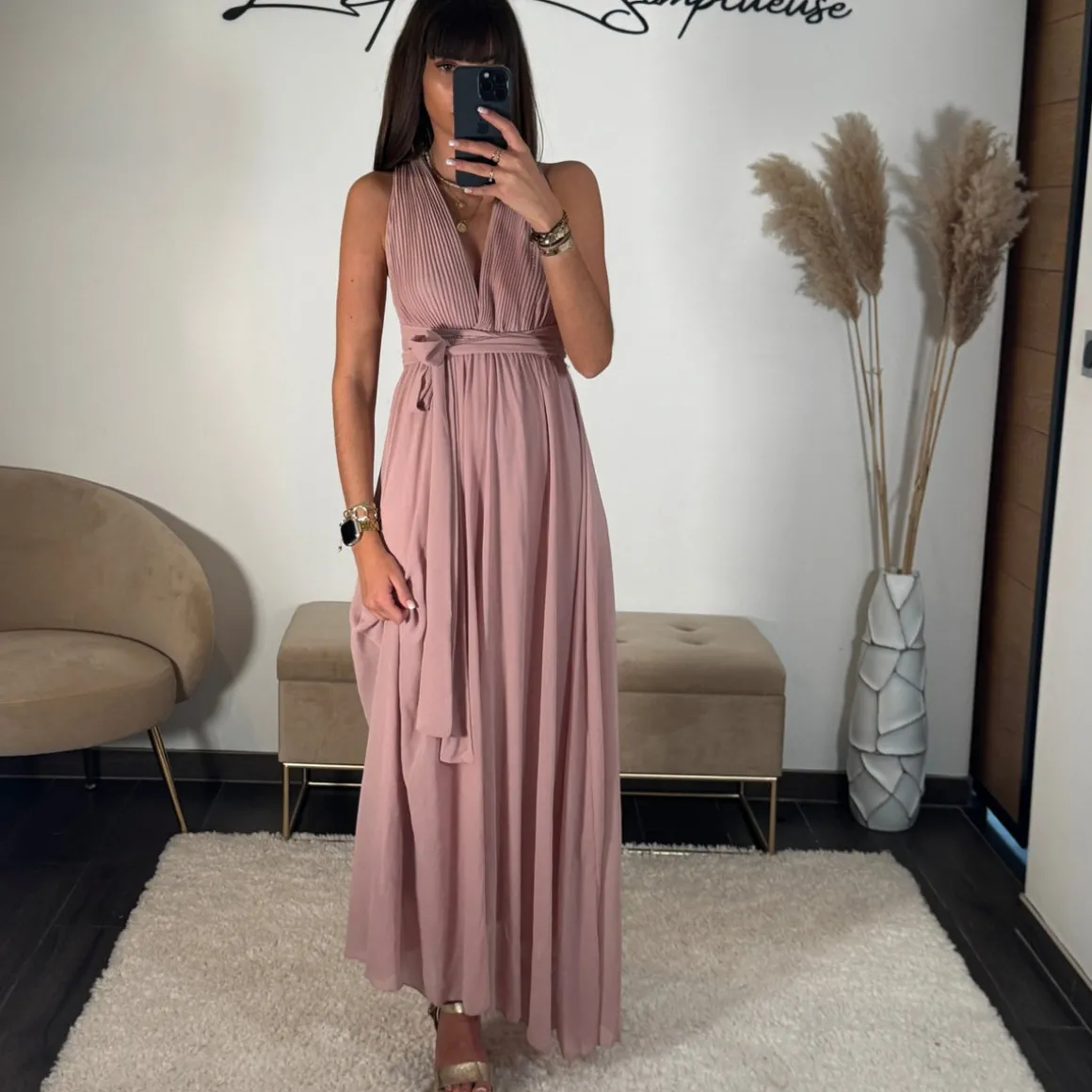 ROBE MULTIPOSITION ROSE OLYMPE