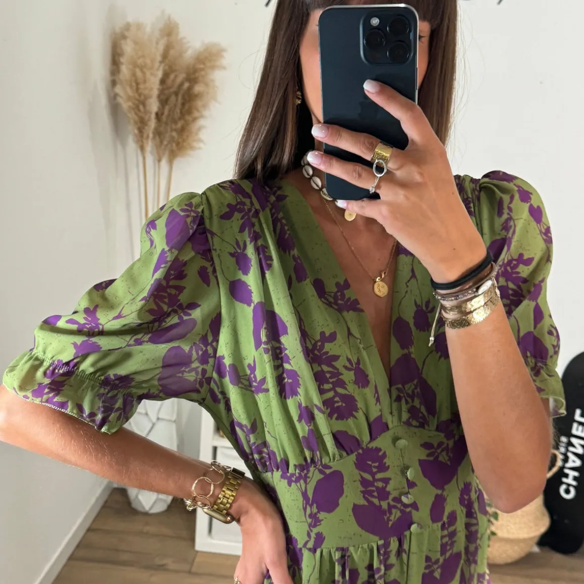 robe_nina_imprime_vert_et_3.webp ROBE NINA IMPRIME VERT ET VIOLET