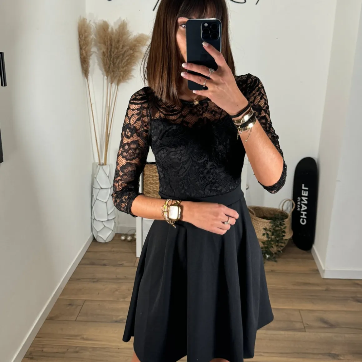 ROBE NOIRE ANGELA