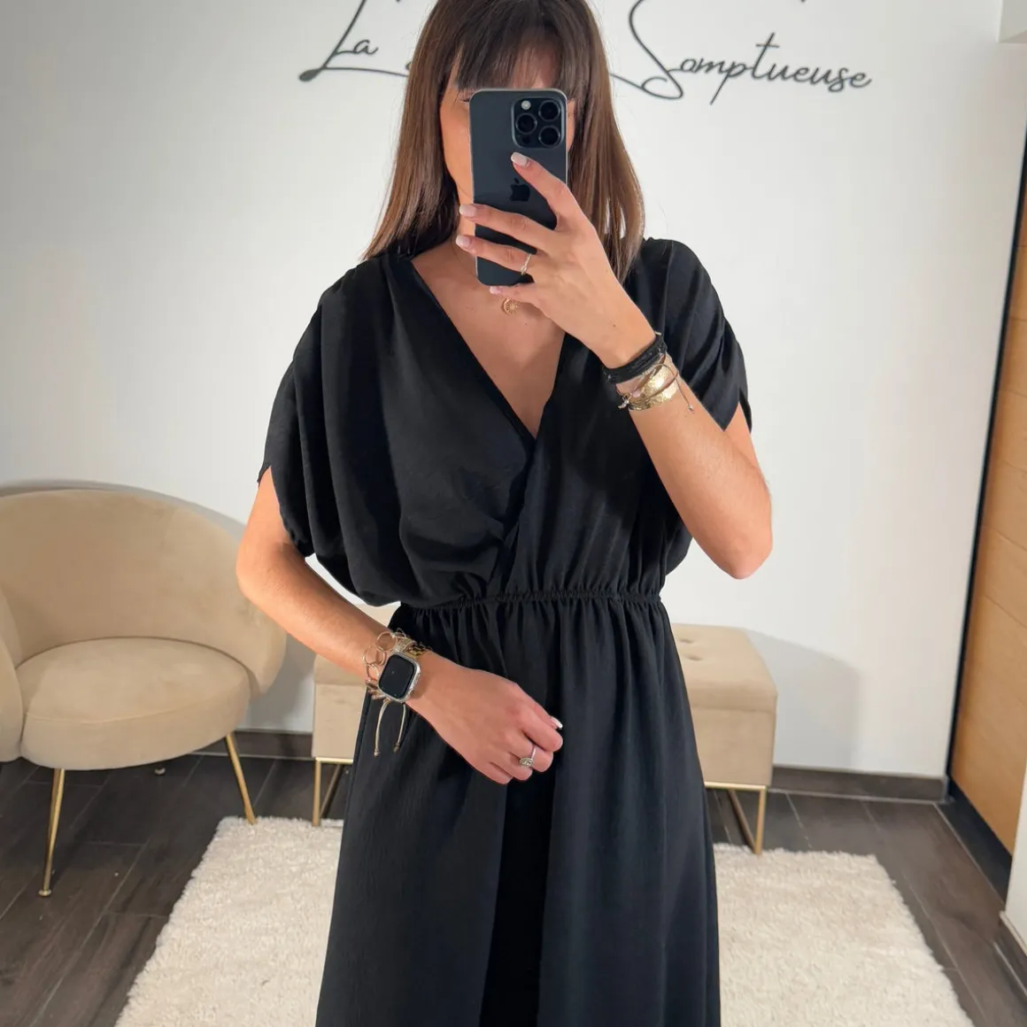 ROBE NOIRE NASTIA