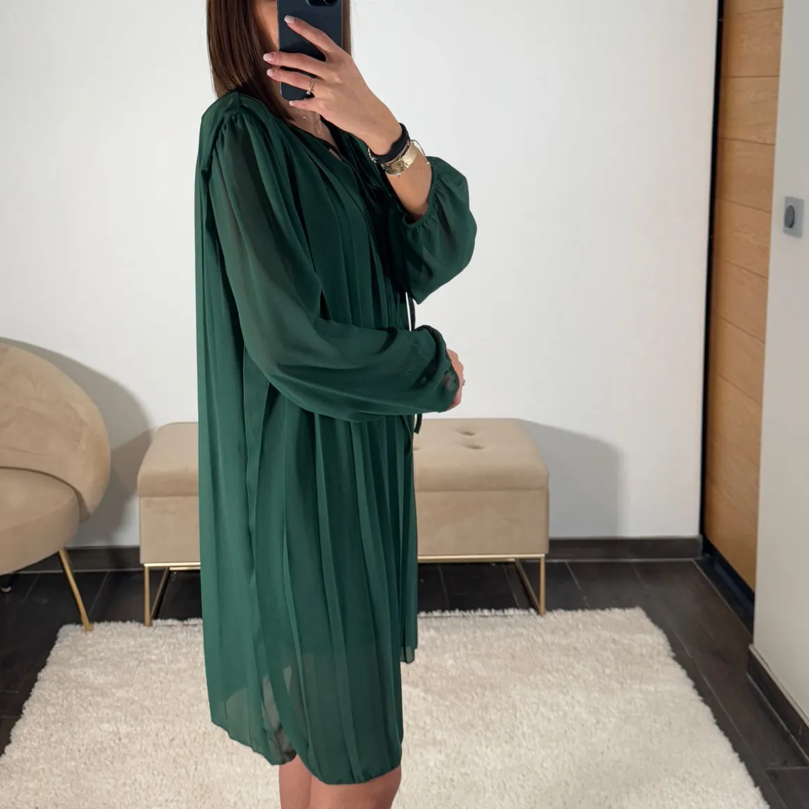 ROBE PLISSEE SAPIN AMANDA