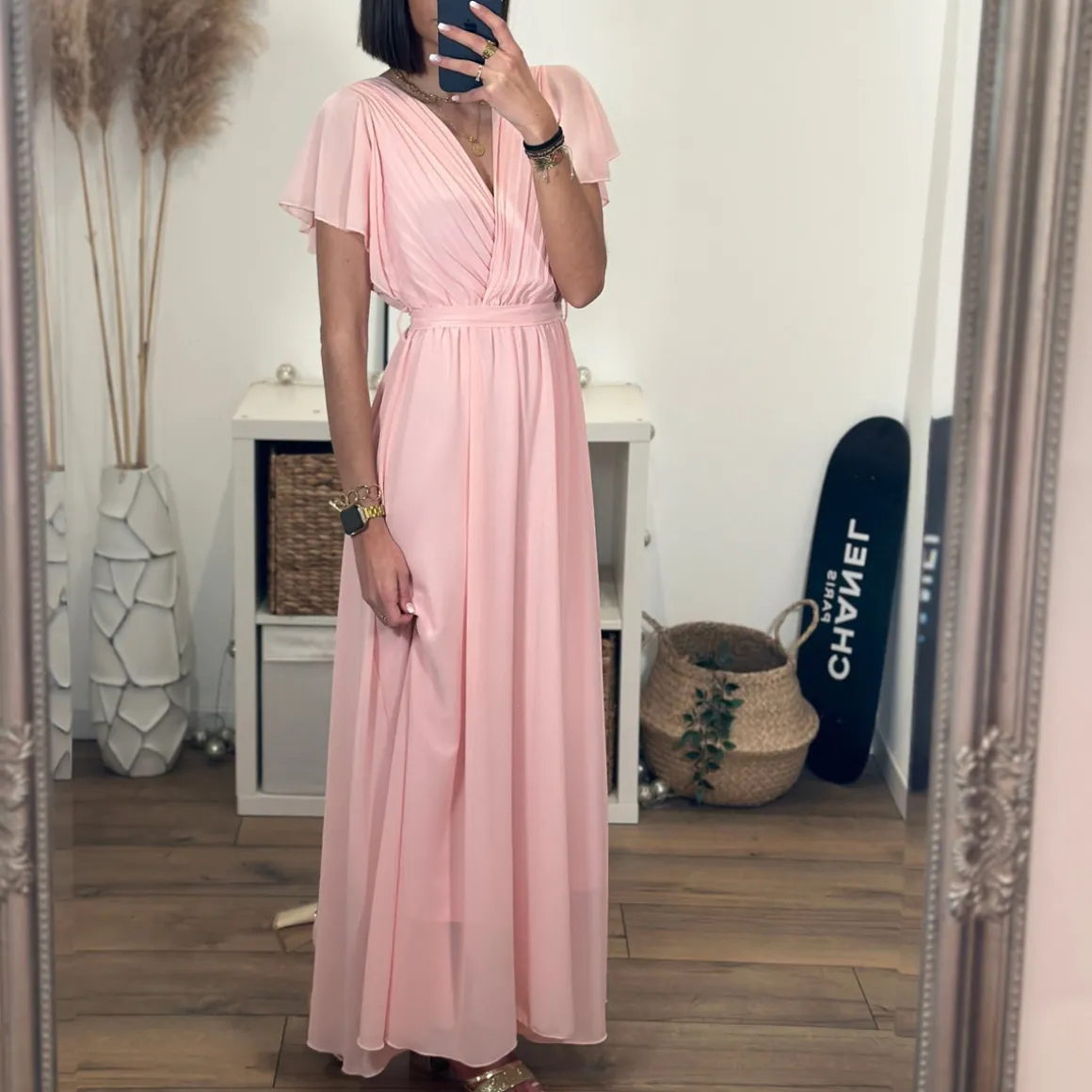 ROBE ROSE POUDRE ROMY