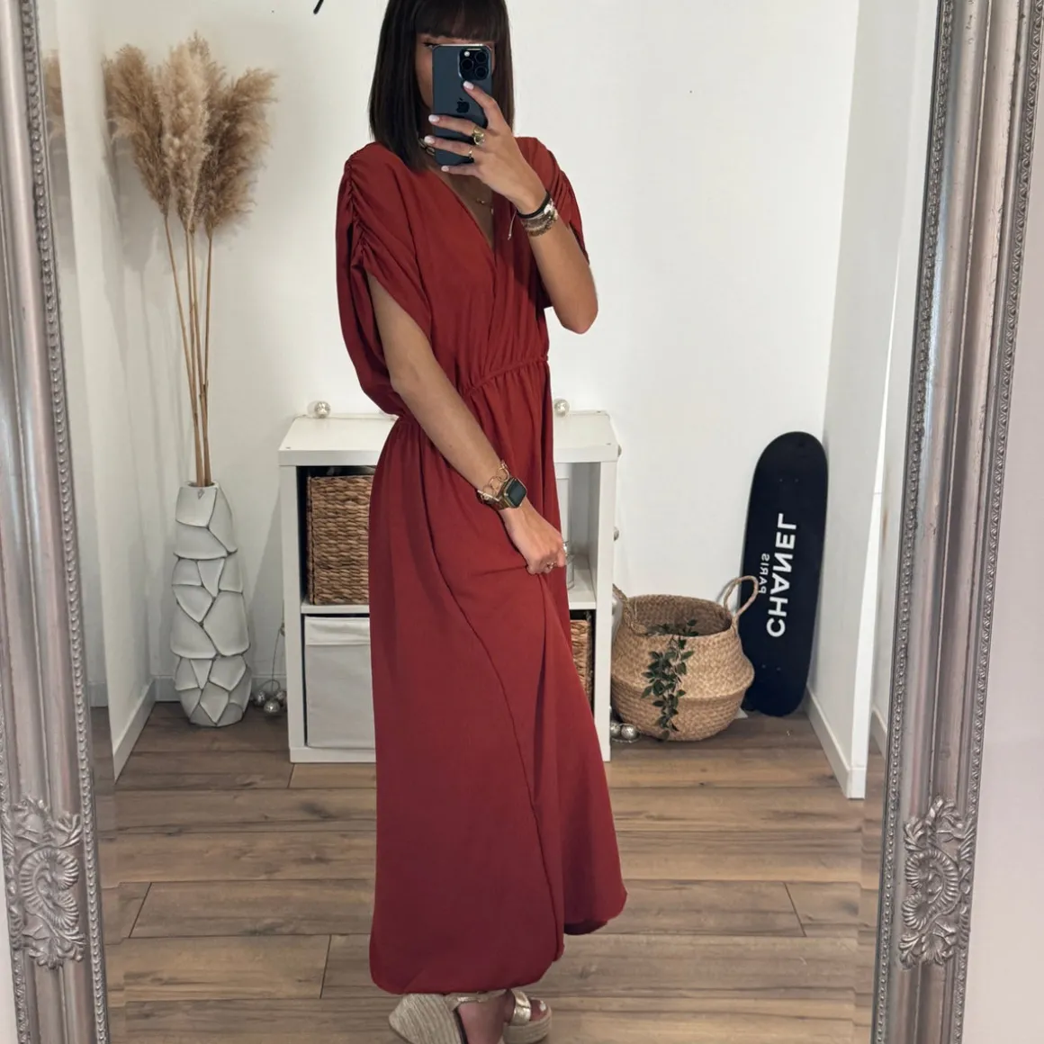 ROBE TERRACOTTA NASTIA
