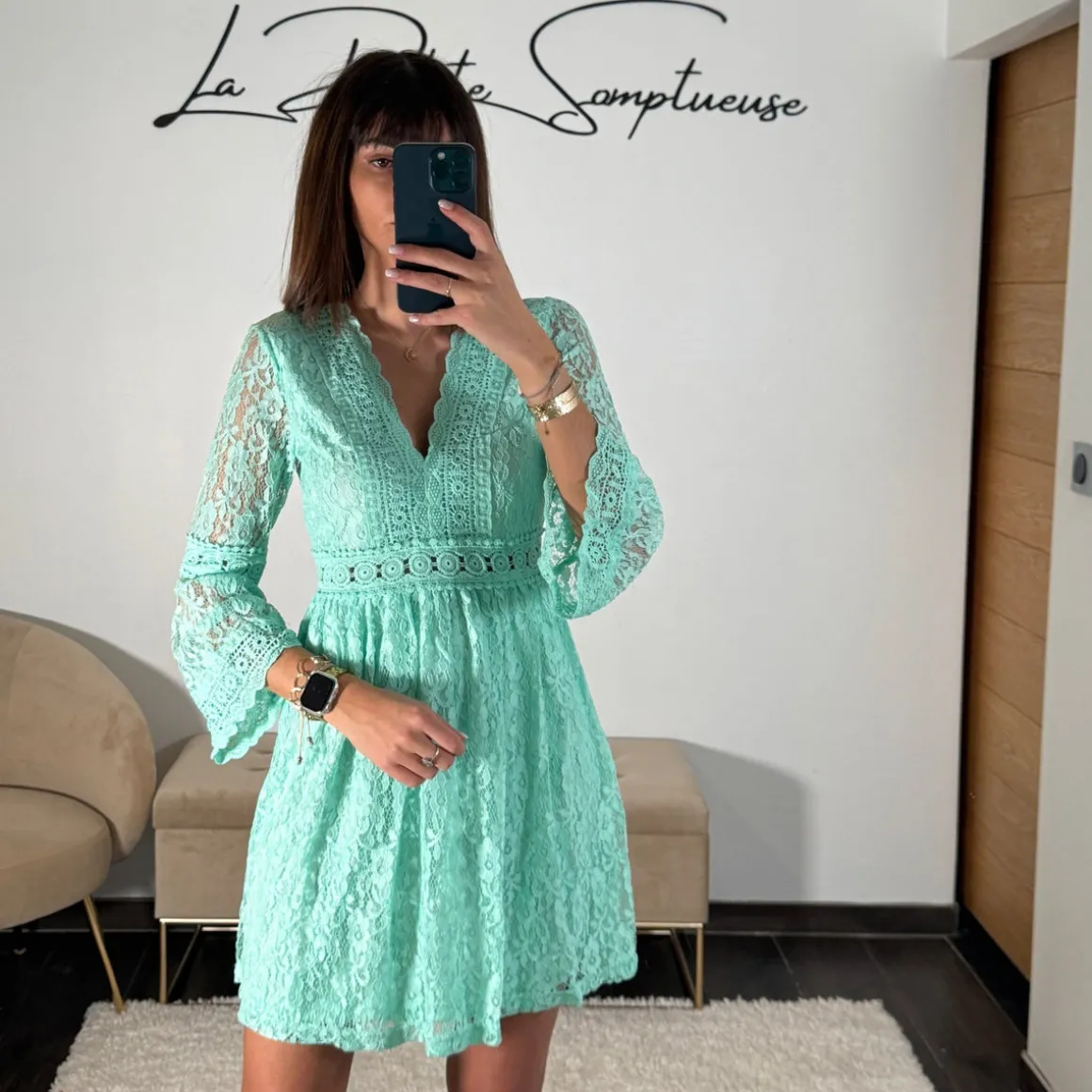 robe_vert_deau_dentelle_l_2.webp ROBE VERT D'EAU DENTELLE LISON