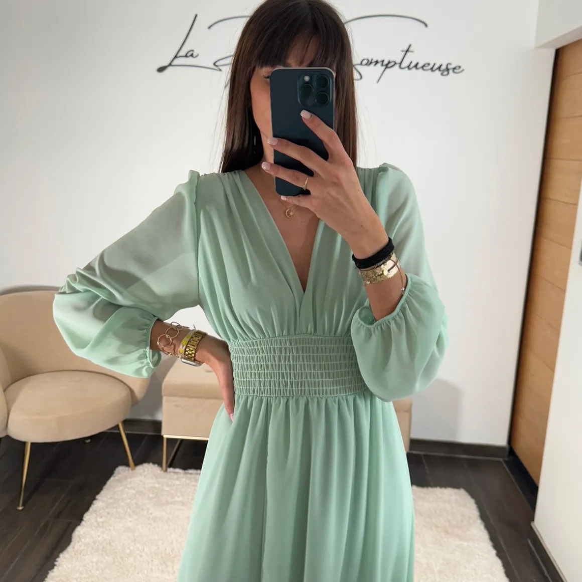 robe_vert_deau_fluide_mar_3.webp ROBE VERT D'EAU FLUIDE MARTA