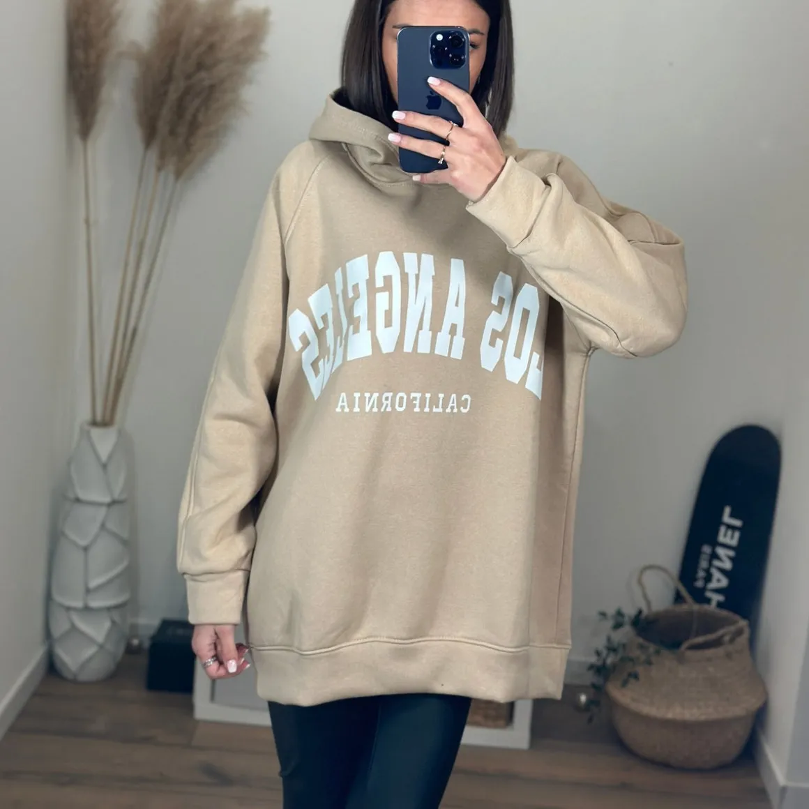 sweat_a_capuche_los_angel_3.webp SWEAT A CAPUCHE LOS ANGELES BEIGE